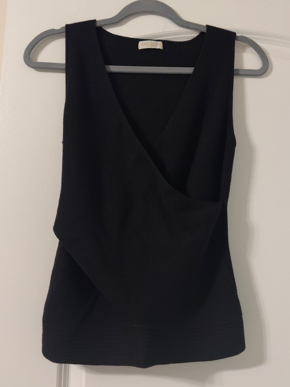 Ramy Brook Sleeveless Draped V-Neck